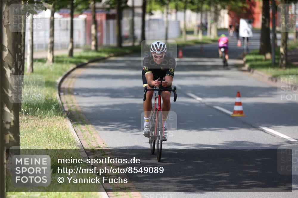 10.08.2025 - GEWOBA Citytriathlon Bremen Yannick Fuchs http://msf.ph/oto/8549089 10.08.2025 12:16:20 Radfahren 820 meine-sportfotos.de