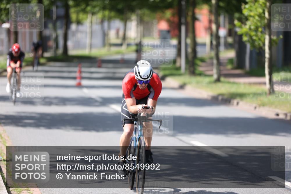 10.08.2025 - GEWOBA Citytriathlon Bremen Yannick Fuchs http://msf.ph/oto/8549992 10.08.2025 14:11:55 Radfahren 12, 156, 168 meine-sportfotos.de