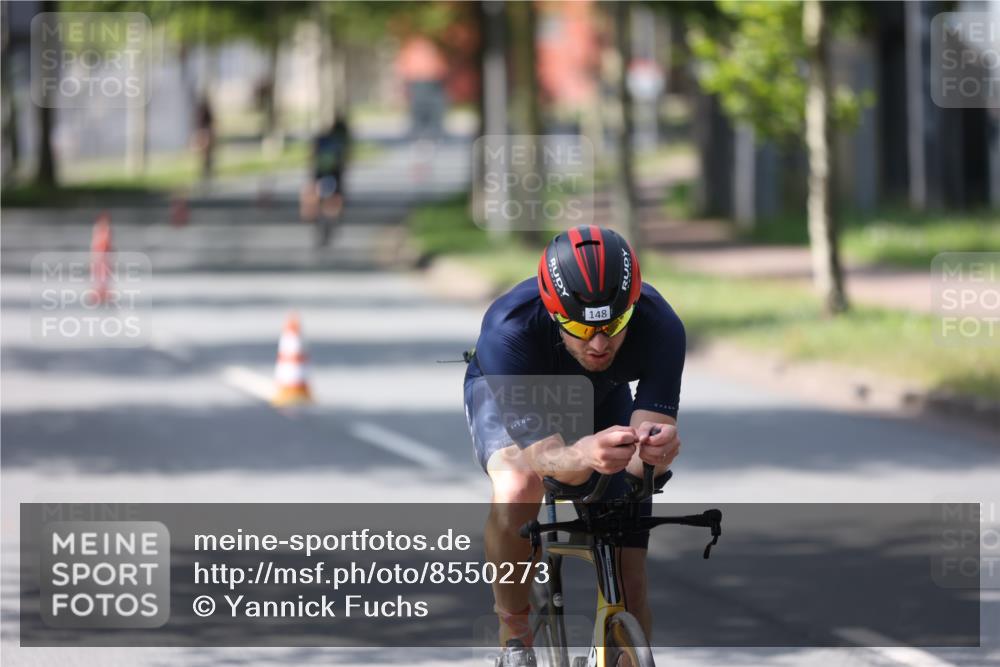 10.08.2025 - GEWOBA Citytriathlon Bremen Yannick Fuchs http://msf.ph/oto/8550273 10.08.2025 14:12:53 Radfahren 95, 117, 148, 155 meine-sportfotos.de