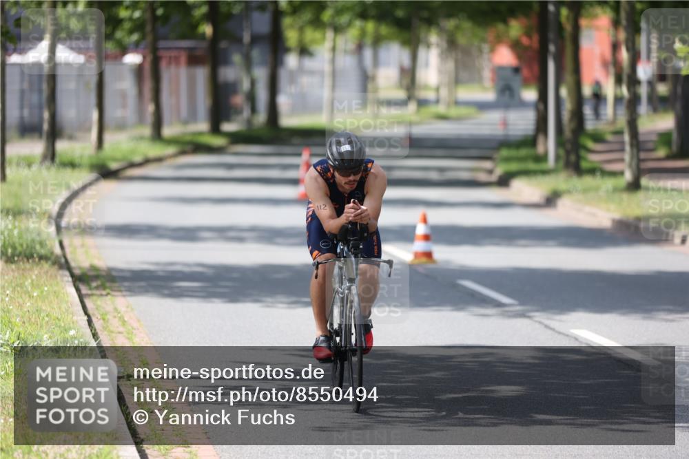 10.08.2025 - GEWOBA Citytriathlon Bremen Yannick Fuchs http://msf.ph/oto/8550494 10.08.2025 14:13:41 Radfahren 14, 44, 112 meine-sportfotos.de