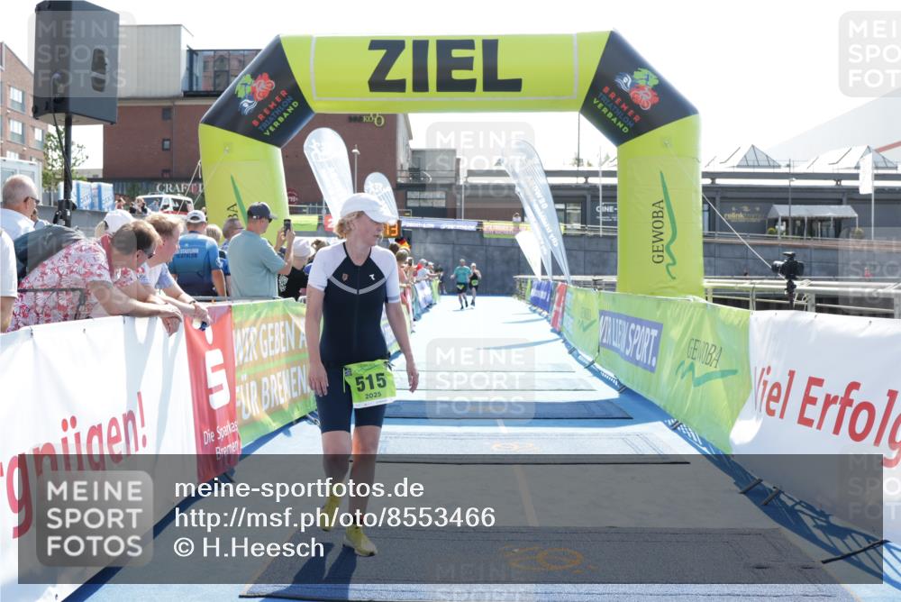 10.08.2025 - GEWOBA Citytriathlon Bremen H.Heesch http://msf.ph/oto/8553466 10.08.2025 15:46:17 Ziel 515 meine-sportfotos.de