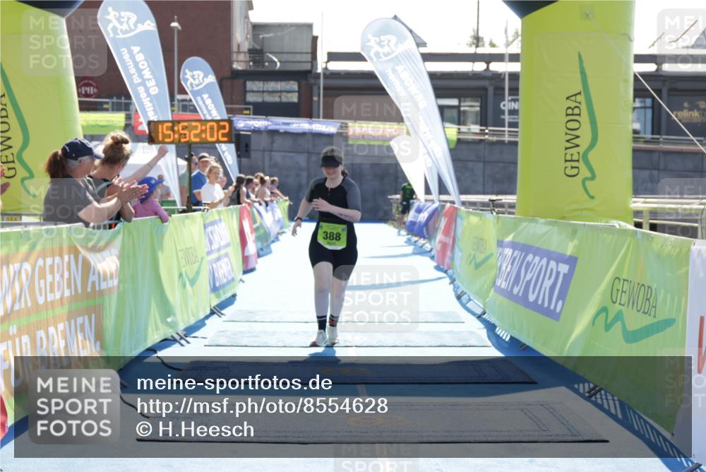 10.08.2025 - GEWOBA Citytriathlon Bremen H.Heesch http://msf.ph/oto/8554628 10.08.2025 15:52:06 Ziel 388 meine-sportfotos.de
