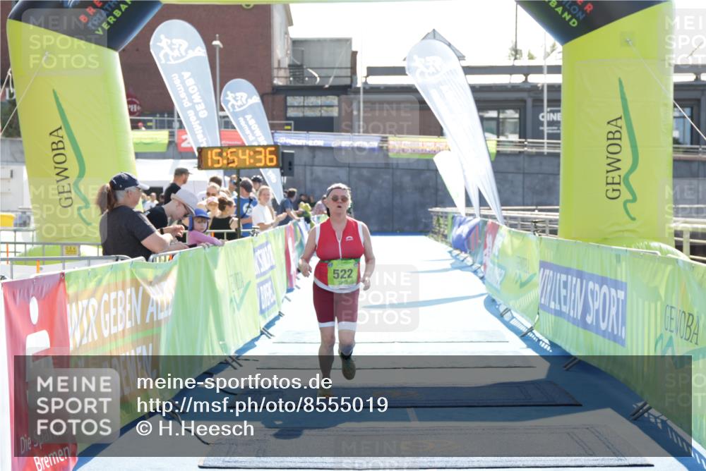 10.08.2025 - GEWOBA Citytriathlon Bremen H.Heesch http://msf.ph/oto/8555019 10.08.2025 15:54:40 Ziel 522 meine-sportfotos.de