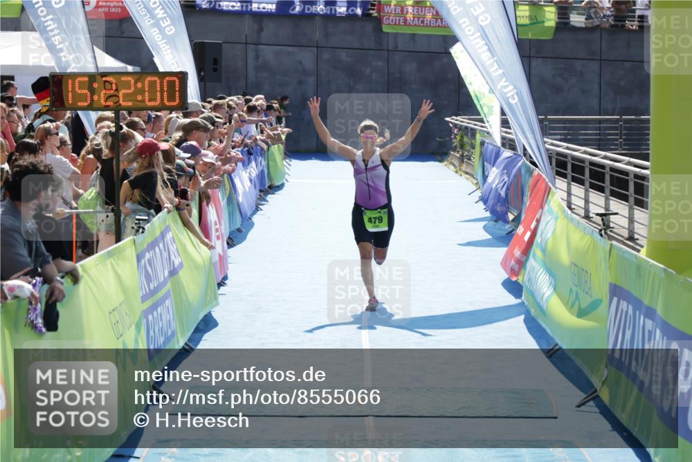 10.08.2025 - GEWOBA Citytriathlon Bremen H.Heesch http://msf.ph/oto/8555066 10.08.2025 15:22:04 Ziel 36, 479 meine-sportfotos.de