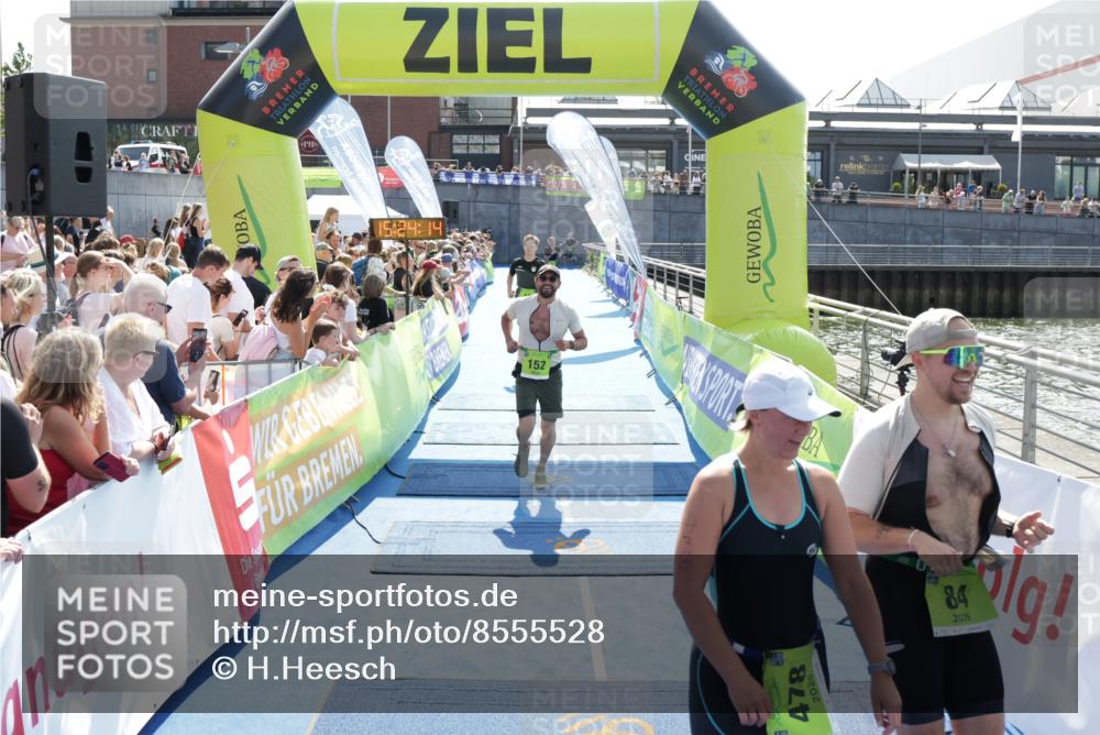 10.08.2025 - GEWOBA Citytriathlon Bremen H.Heesch http://msf.ph/oto/8555528 10.08.2025 15:24:18 Ziel 18, 84, 152, 346, 478 meine-sportfotos.de