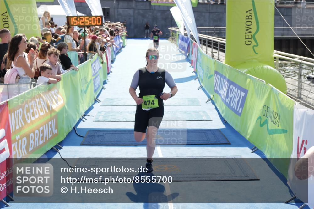 10.08.2025 - GEWOBA Citytriathlon Bremen H.Heesch http://msf.ph/oto/8555700 10.08.2025 15:25:03 Ziel 59, 280, 453, 474 meine-sportfotos.de