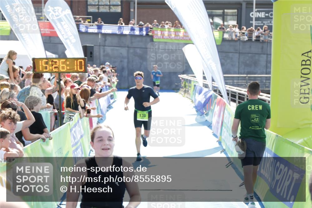 10.08.2025 - GEWOBA Citytriathlon Bremen H.Heesch http://msf.ph/oto/8555895 10.08.2025 15:26:14 Ziel 130, 205, 303, 404 meine-sportfotos.de