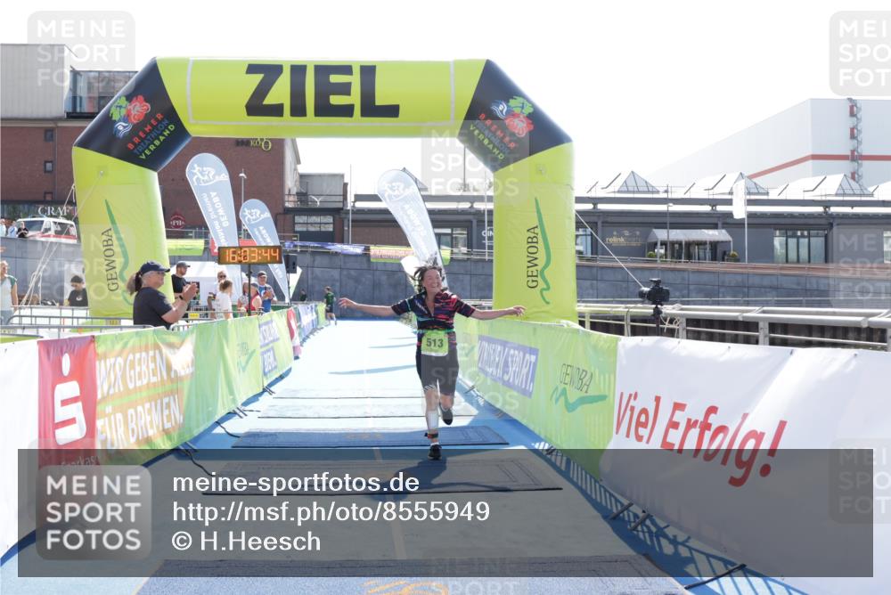 10.08.2025 - GEWOBA Citytriathlon Bremen H.Heesch http://msf.ph/oto/8555949 10.08.2025 16:03:48 Ziel 513 meine-sportfotos.de