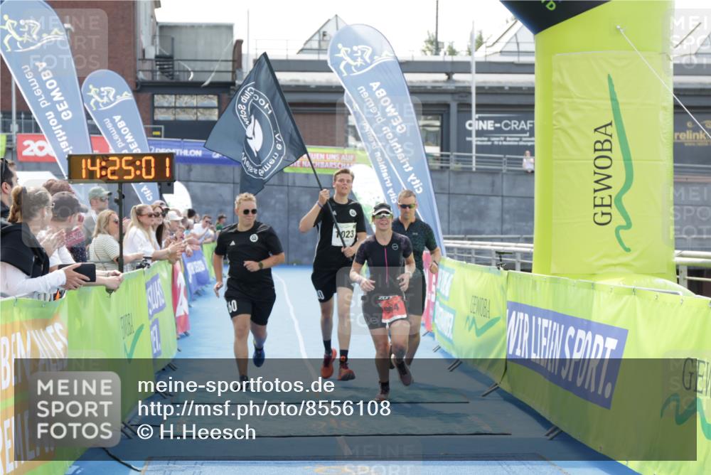 10.08.2025 - GEWOBA Citytriathlon Bremen H.Heesch http://msf.ph/oto/8556108 10.08.2025 14:25:04 Ziel 765, 894, 964, 1023 meine-sportfotos.de