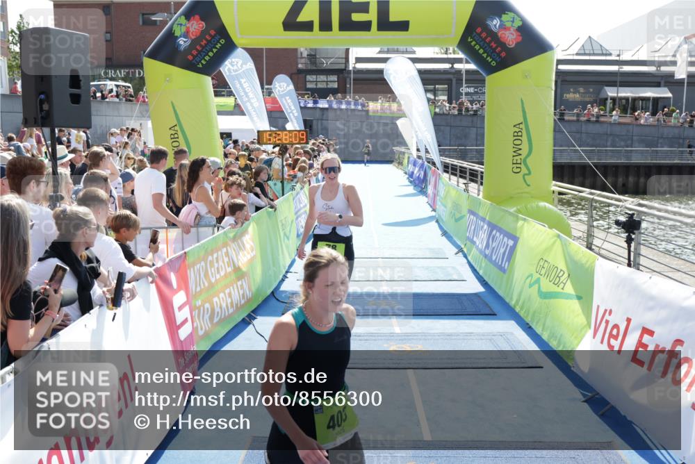 10.08.2025 - GEWOBA Citytriathlon Bremen H.Heesch http://msf.ph/oto/8556300 10.08.2025 15:28:13 Ziel 78, 283 meine-sportfotos.de