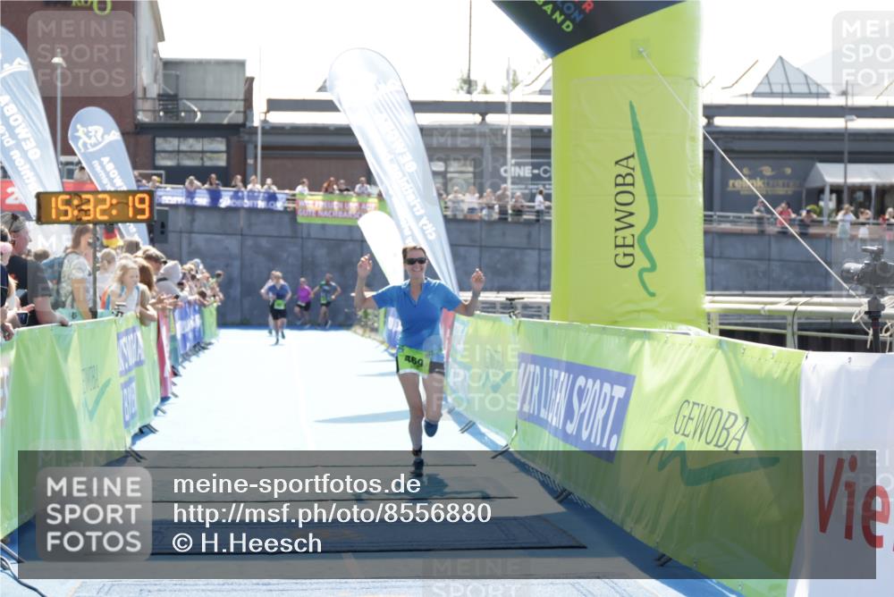 10.08.2025 - GEWOBA Citytriathlon Bremen H.Heesch http://msf.ph/oto/8556880 10.08.2025 15:32:23 Ziel 469 meine-sportfotos.de