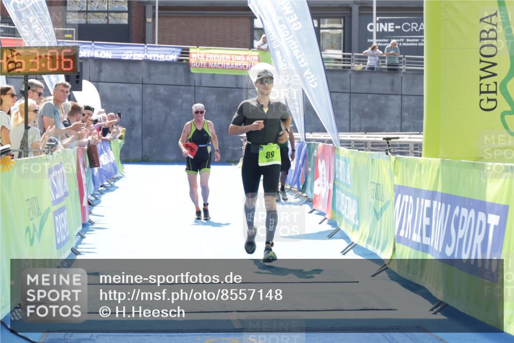 10.08.2025 - GEWOBA Citytriathlon Bremen H.Heesch http://msf.ph/oto/8557148 10.08.2025 14:53:10 Ziel 89, 980 meine-sportfotos.de