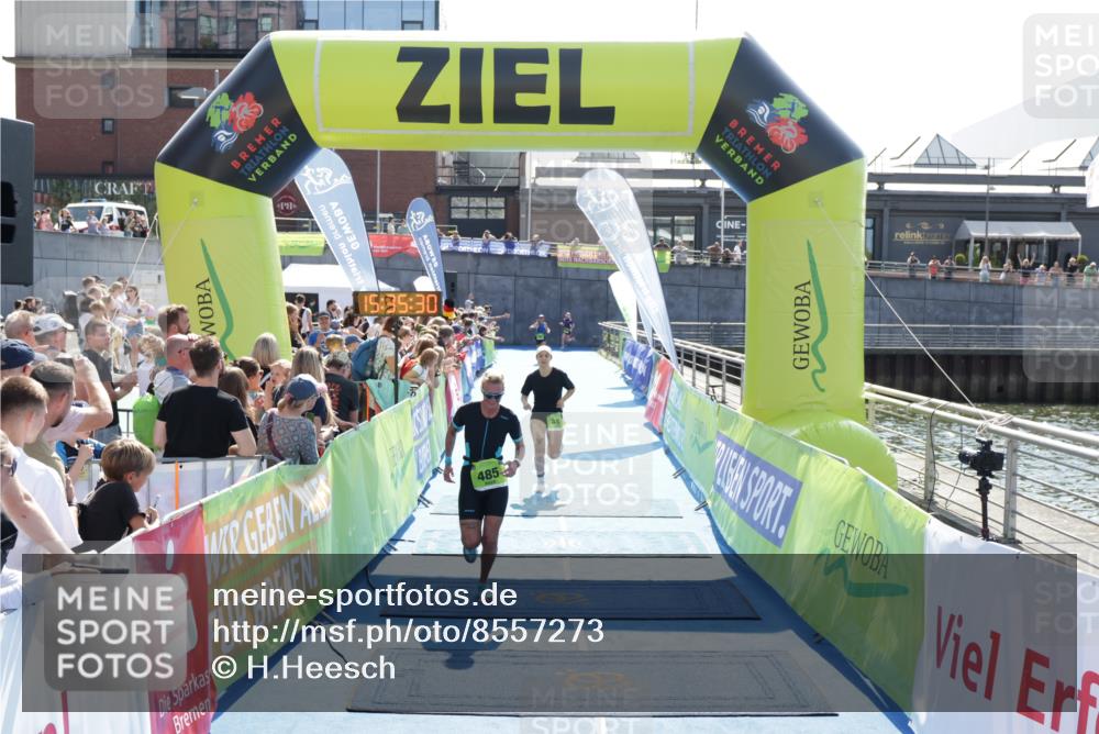 10.08.2025 - GEWOBA Citytriathlon Bremen H.Heesch http://msf.ph/oto/8557273 10.08.2025 15:35:34 Ziel 344, 485 meine-sportfotos.de
