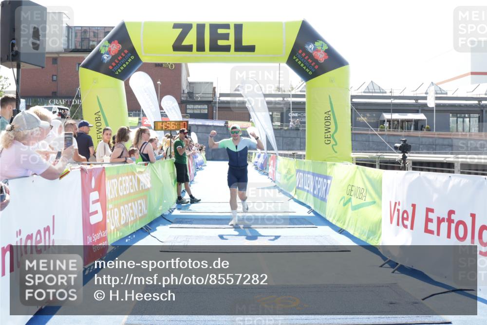 10.08.2025 - GEWOBA Citytriathlon Bremen H.Heesch http://msf.ph/oto/8557282 10.08.2025 14:56:14 Ziel 746 meine-sportfotos.de