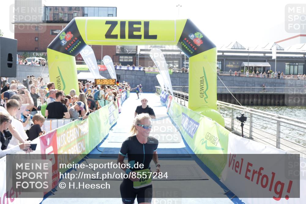 10.08.2025 - GEWOBA Citytriathlon Bremen H.Heesch http://msf.ph/oto/8557284 10.08.2025 15:35:36 Ziel 344, 485 meine-sportfotos.de