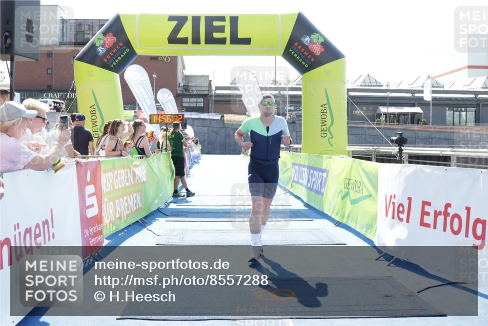 10.08.2025 - GEWOBA Citytriathlon Bremen H.Heesch http://msf.ph/oto/8557288 10.08.2025 14:56:15 Ziel 746 meine-sportfotos.de