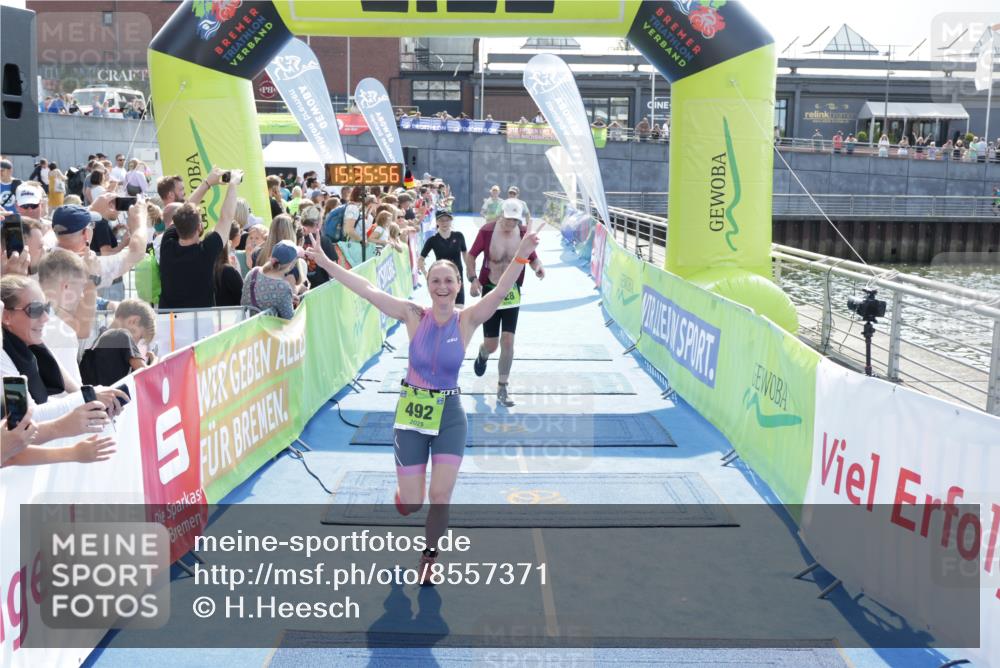 10.08.2025 - GEWOBA Citytriathlon Bremen H.Heesch http://msf.ph/oto/8557371 10.08.2025 15:36:00 Ziel 320, 328, 356, 410, 429, 492 meine-sportfotos.de