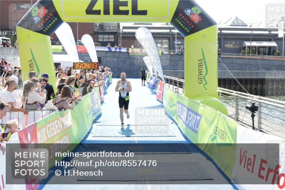 10.08.2025 - GEWOBA Citytriathlon Bremen H.Heesch http://msf.ph/oto/8557476 10.08.2025 15:04:17 Ziel 171 meine-sportfotos.de