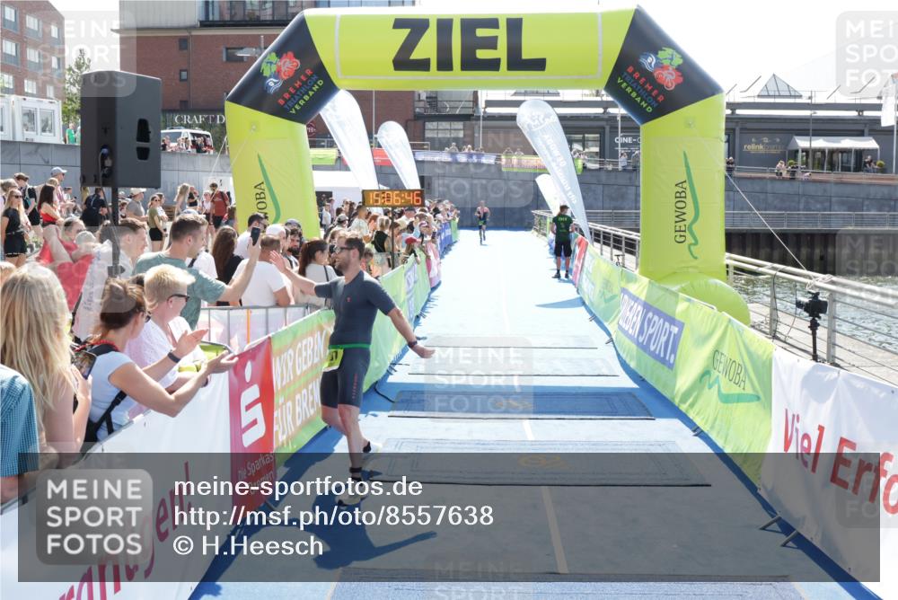 10.08.2025 - GEWOBA Citytriathlon Bremen H.Heesch http://msf.ph/oto/8557638 10.08.2025 15:06:50 Ziel 107 meine-sportfotos.de