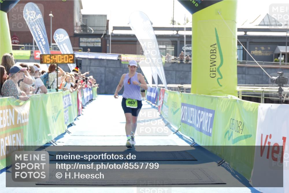10.08.2025 - GEWOBA Citytriathlon Bremen H.Heesch http://msf.ph/oto/8557799 10.08.2025 15:40:06 Ziel 463 meine-sportfotos.de