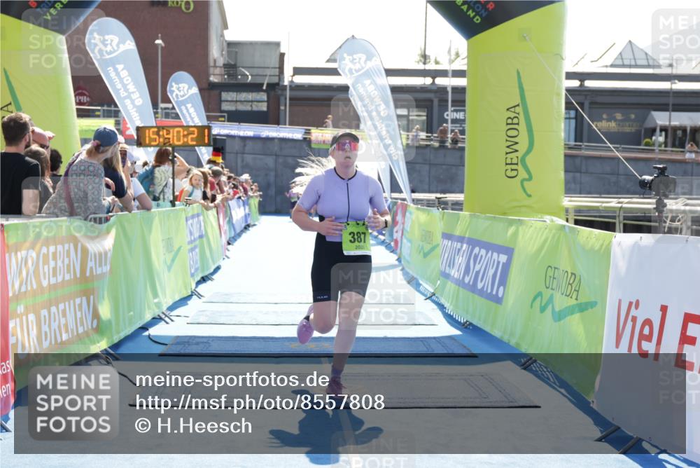 10.08.2025 - GEWOBA Citytriathlon Bremen H.Heesch http://msf.ph/oto/8557808 10.08.2025 15:40:25 Ziel 387 meine-sportfotos.de