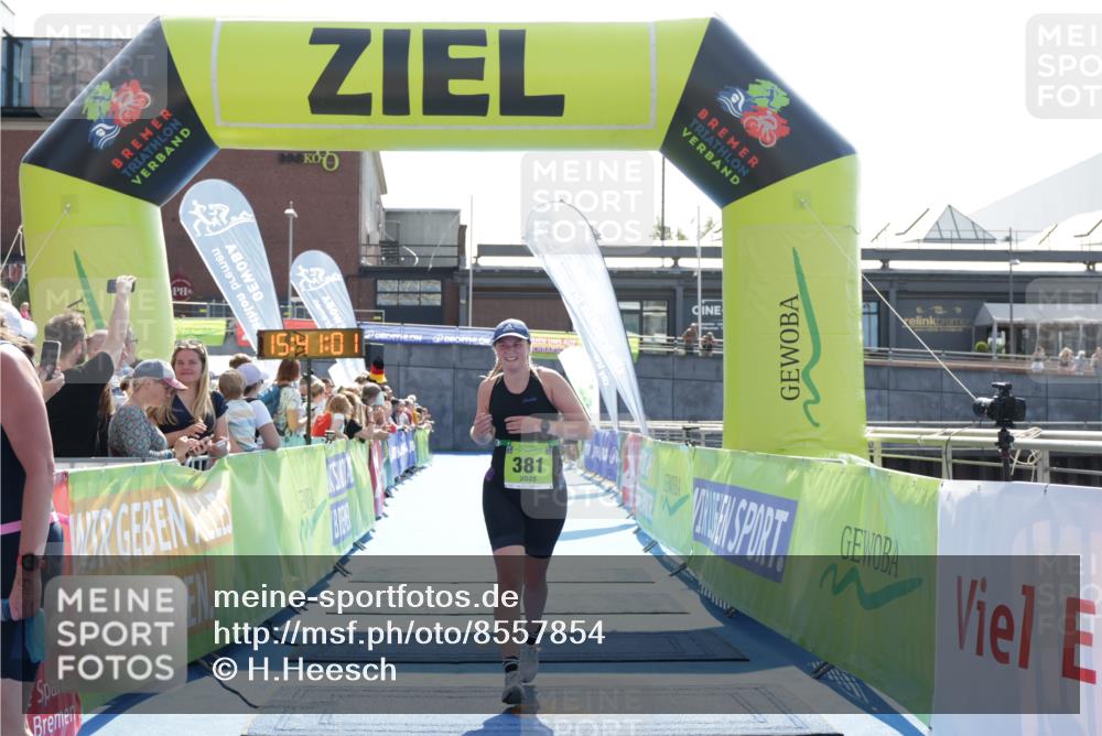 10.08.2025 - GEWOBA Citytriathlon Bremen H.Heesch http://msf.ph/oto/8557854 10.08.2025 15:41:05 Ziel 381, 514 meine-sportfotos.de