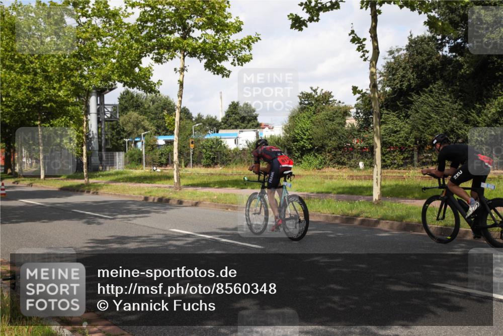 10.08.2025 - GEWOBA Citytriathlon Bremen Yannick Fuchs http://msf.ph/oto/8560348 10.08.2025 12:06:38 Radfahren 580, 613, 634, 658, 714 meine-sportfotos.de