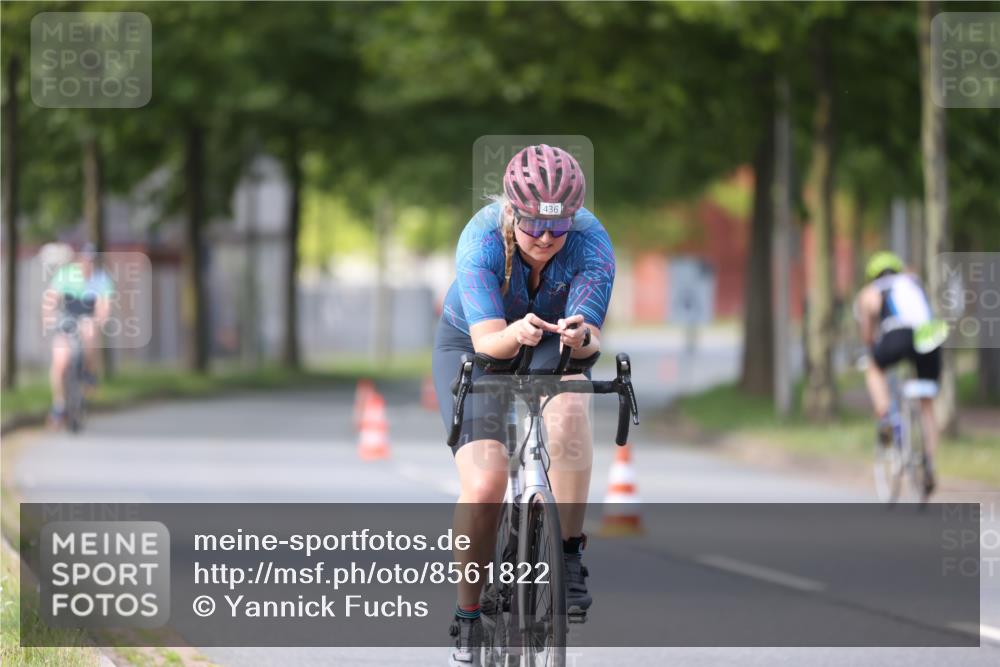 10.08.2025 - GEWOBA Citytriathlon Bremen Yannick Fuchs http://msf.ph/oto/8561822 10.08.2025 14:24:21 Radfahren 169, 436, 474 meine-sportfotos.de