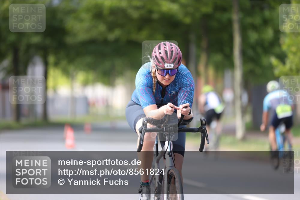 10.08.2025 - GEWOBA Citytriathlon Bremen Yannick Fuchs http://msf.ph/oto/8561824 10.08.2025 14:24:22 Radfahren 169, 436, 474 meine-sportfotos.de