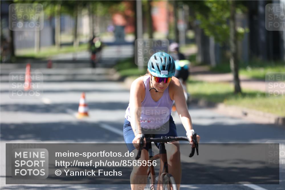 10.08.2025 - GEWOBA Citytriathlon Bremen Yannick Fuchs http://msf.ph/oto/8565956 10.08.2025 14:53:03 Radfahren 376, 378, 385, 463, 510 meine-sportfotos.de