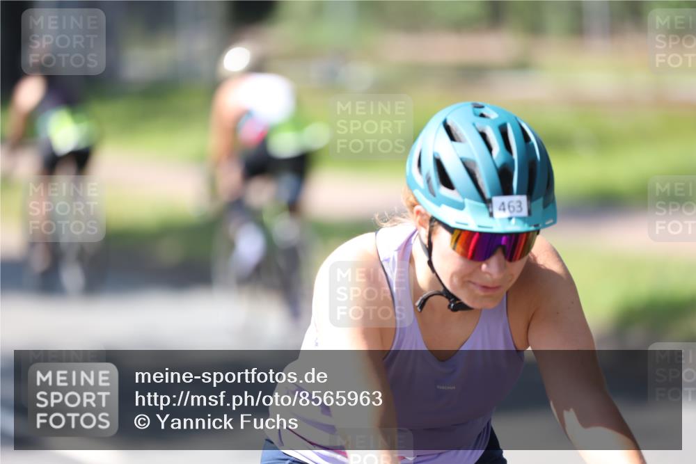 10.08.2025 - GEWOBA Citytriathlon Bremen Yannick Fuchs http://msf.ph/oto/8565963 10.08.2025 14:53:04 Radfahren 376, 378, 385, 463, 510 meine-sportfotos.de
