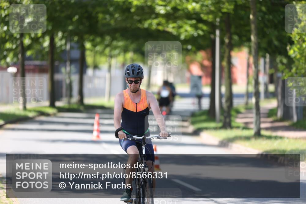 10.08.2025 - GEWOBA Citytriathlon Bremen Yannick Fuchs http://msf.ph/oto/8566331 10.08.2025 14:55:57 Radfahren 149 meine-sportfotos.de
