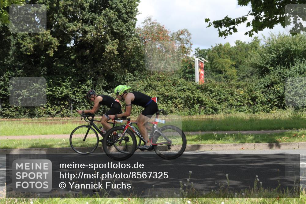 10.08.2025 - GEWOBA Citytriathlon Bremen Yannick Fuchs http://msf.ph/oto/8567325 10.08.2025 12:33:30 Radfahren 820, 836, 859 meine-sportfotos.de