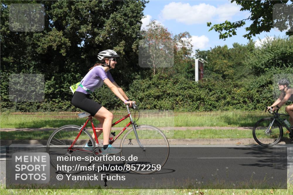 10.08.2025 - GEWOBA Citytriathlon Bremen Yannick Fuchs http://msf.ph/oto/8572259 10.08.2025 14:53:02 Radfahren 376, 378, 385, 463, 510 meine-sportfotos.de