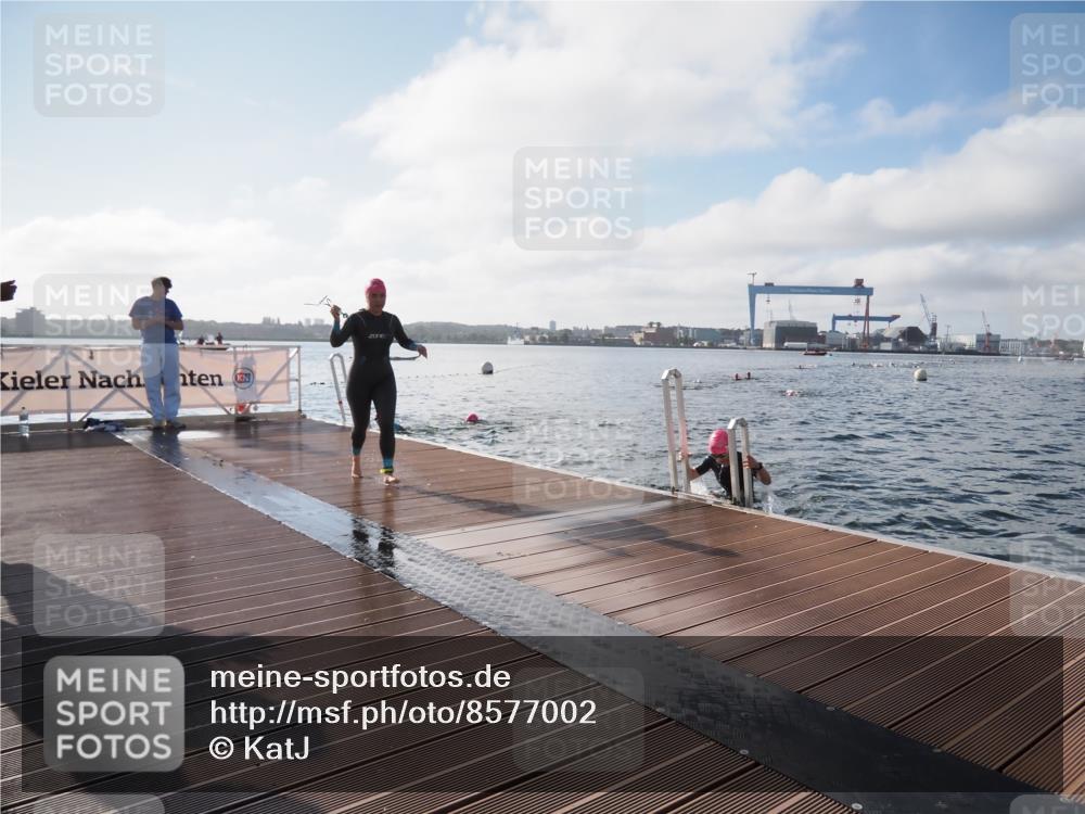 17.08.2025 - KN Förde Triathlon 2025 KatJ http://msf.ph/oto/8577002 17.08.2025 09:16:01 Schwimmen 137, 156, 162, 168, 137, 162, 168 meine-sportfotos.de