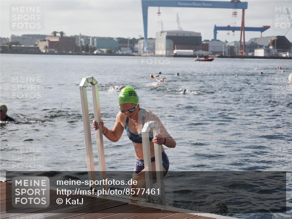 17.08.2025 - KN Förde Triathlon 2025 KatJ http://msf.ph/oto/8577461 17.08.2025 09:17:11 Schwimmen 158, 169, 204, 158, 169, 204 meine-sportfotos.de