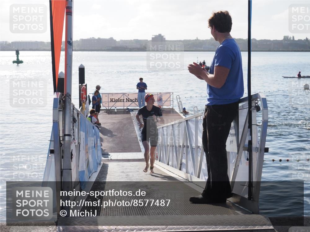 17.08.2025 - KN Förde Triathlon 2025 MichiJ http://msf.ph/oto/8577487 17.08.2025 09:14:37 Schwimmen 140, 128, 139, 140, 155 meine-sportfotos.de
