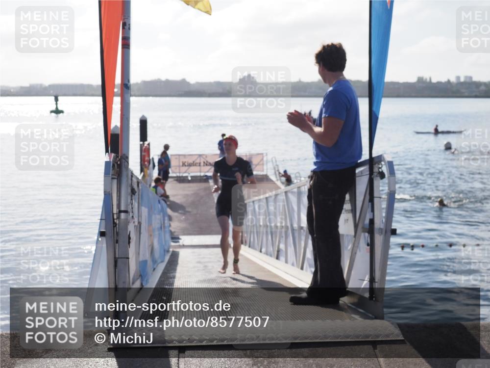17.08.2025 - KN Förde Triathlon 2025 MichiJ http://msf.ph/oto/8577507 17.08.2025 09:14:38 Schwimmen 140, 128, 139, 140, 150, 155 meine-sportfotos.de