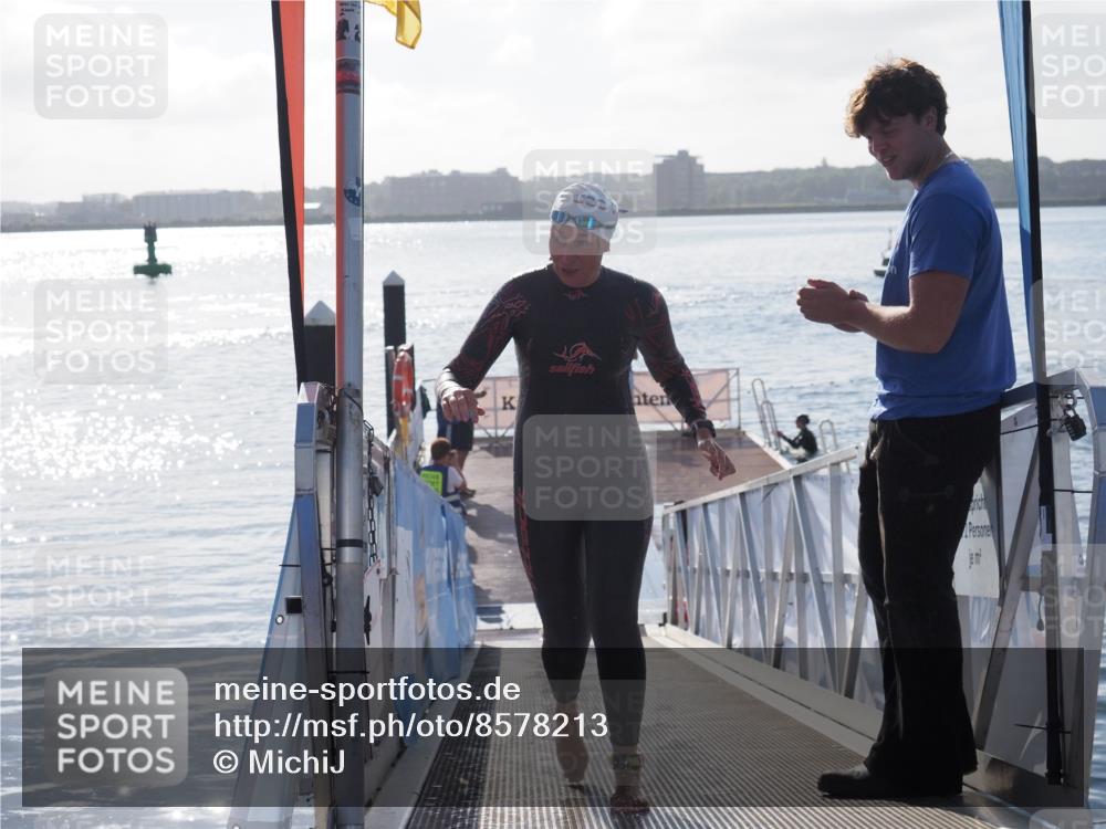 17.08.2025 - KN Förde Triathlon 2025 MichiJ http://msf.ph/oto/8578213 17.08.2025 09:15:34 Schwimmen 141, 149, 131, 141 meine-sportfotos.de