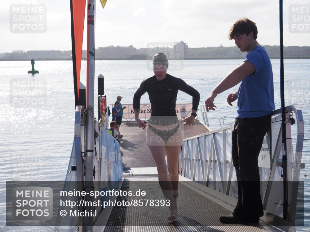 17.08.2025 - KN Förde Triathlon 2025 MichiJ http://msf.ph/oto/8578393 17.08.2025 09:15:47 Schwimmen 131, 141, 131, 168 meine-sportfotos.de