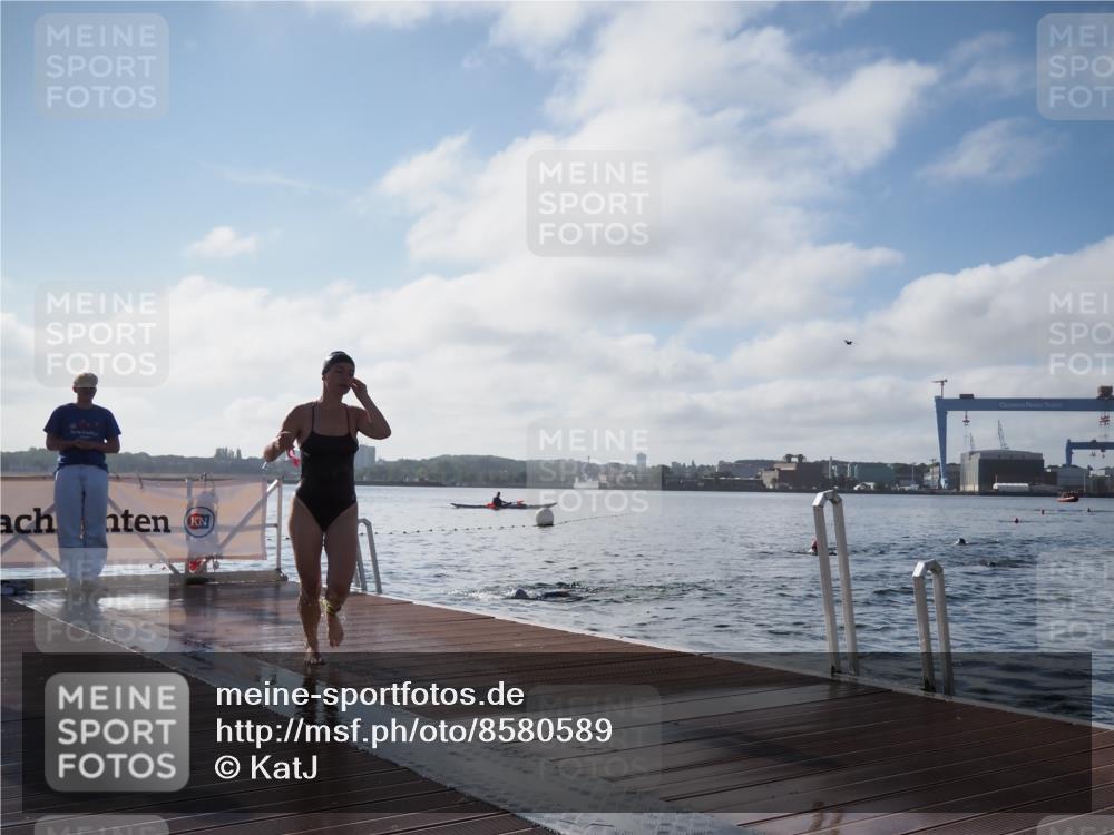 17.08.2025 - KN Förde Triathlon 2025 KatJ http://msf.ph/oto/8580589 17.08.2025 09:22:47 Schwimmen 234, 246, 249, 246, 249 meine-sportfotos.de