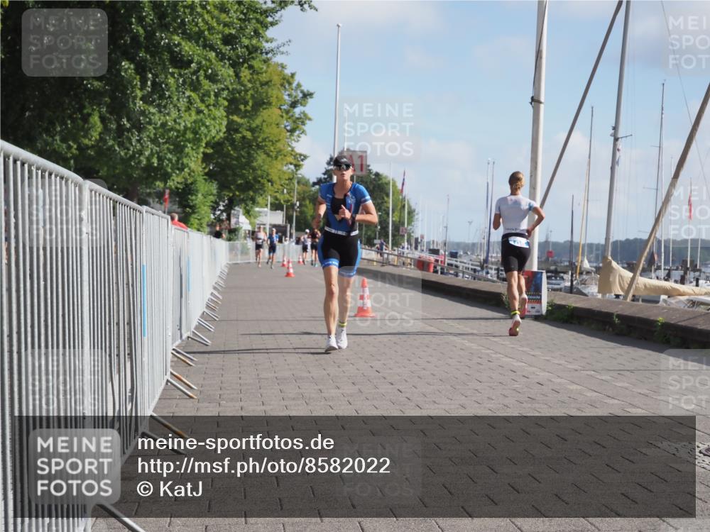 17.08.2025 - KN Förde Triathlon 2025 KatJ http://msf.ph/oto/8582022 17.08.2025 09:59:31 Laufen 109 meine-sportfotos.de