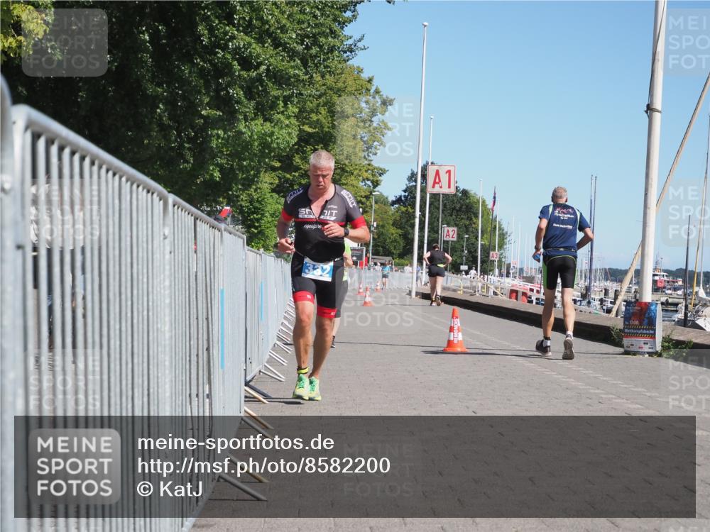 17.08.2025 - KN Förde Triathlon 2025 KatJ http://msf.ph/oto/8582200 17.08.2025 12:23:27 Laufen 332, 634 meine-sportfotos.de