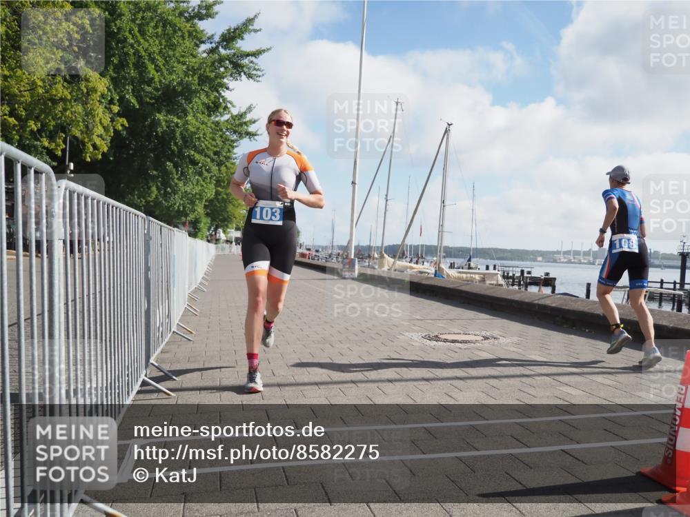 17.08.2025 - KN Förde Triathlon 2025 KatJ http://msf.ph/oto/8582275 17.08.2025 09:59:51 Laufen 103 meine-sportfotos.de