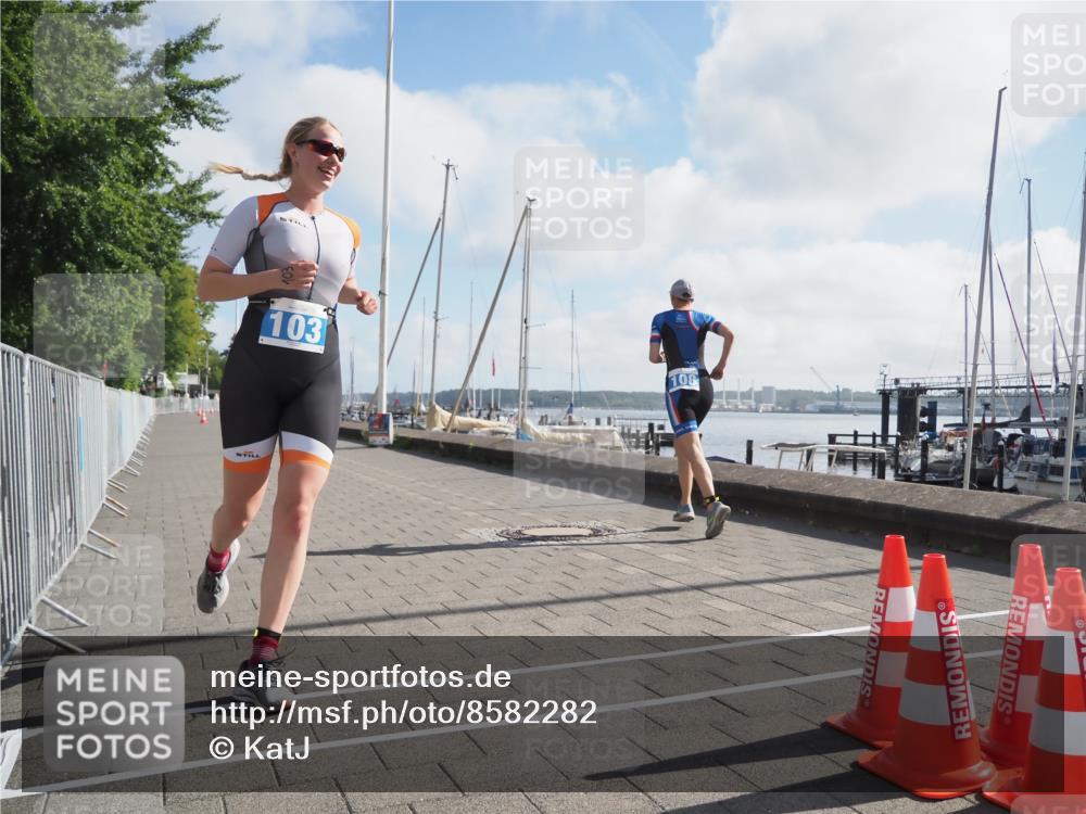 17.08.2025 - KN Förde Triathlon 2025 KatJ http://msf.ph/oto/8582282 17.08.2025 09:59:51 Laufen 103 meine-sportfotos.de