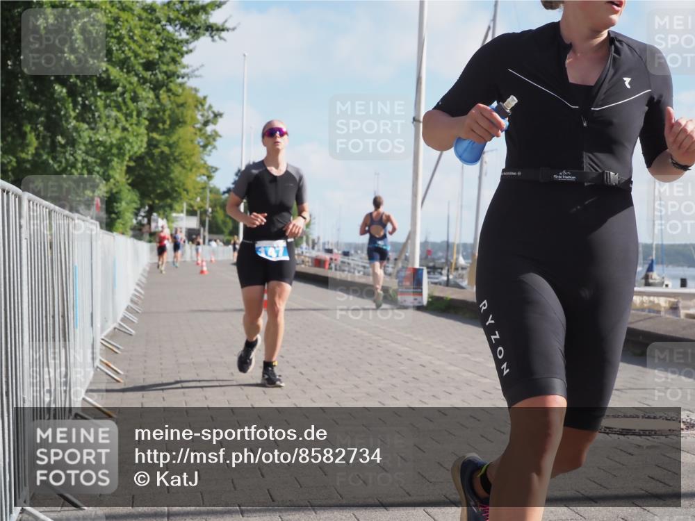17.08.2025 - KN Förde Triathlon 2025 KatJ http://msf.ph/oto/8582734 17.08.2025 10:02:53 Laufen 125, 147 meine-sportfotos.de