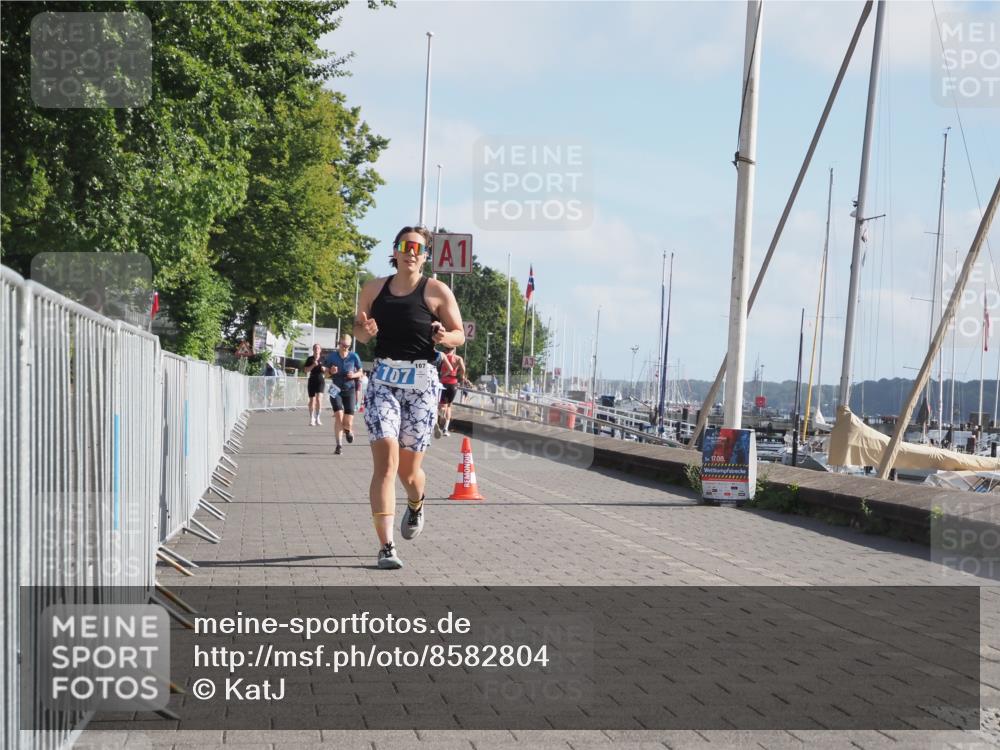 17.08.2025 - KN Förde Triathlon 2025 KatJ http://msf.ph/oto/8582804 17.08.2025 10:03:20 Laufen 107, 148 meine-sportfotos.de