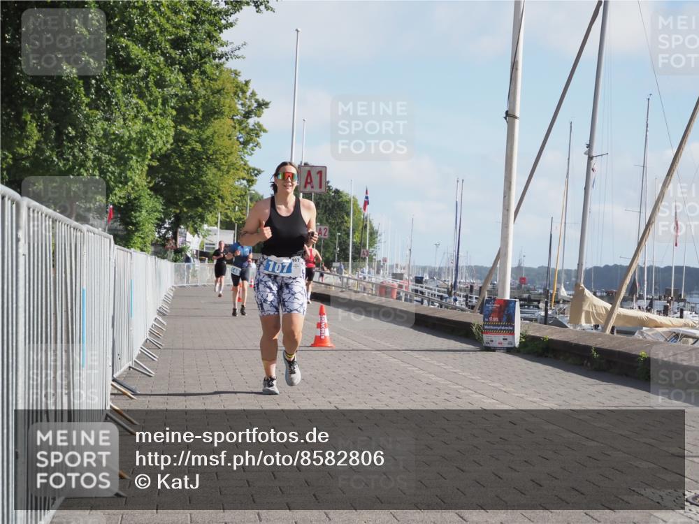 17.08.2025 - KN Förde Triathlon 2025 KatJ http://msf.ph/oto/8582806 17.08.2025 10:03:20 Laufen 107, 148 meine-sportfotos.de
