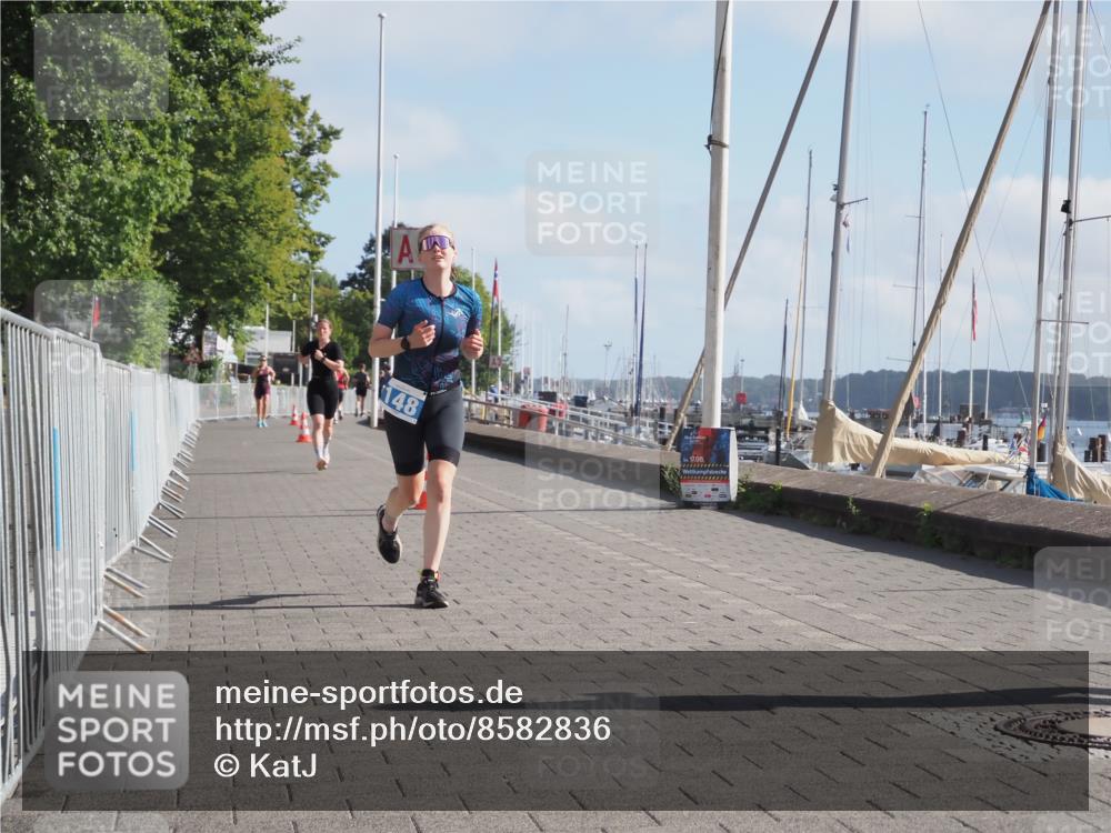 17.08.2025 - KN Förde Triathlon 2025 KatJ http://msf.ph/oto/8582836 17.08.2025 10:03:27 Laufen 126, 148 meine-sportfotos.de