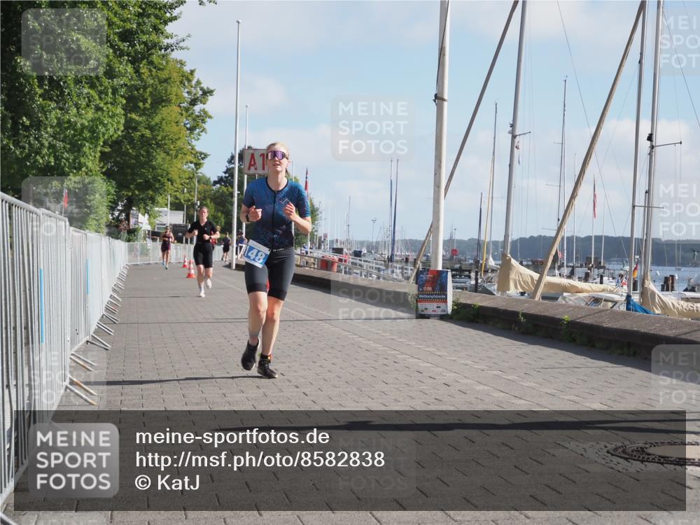 17.08.2025 - KN Förde Triathlon 2025 KatJ http://msf.ph/oto/8582838 17.08.2025 10:03:27 Laufen 126, 148 meine-sportfotos.de